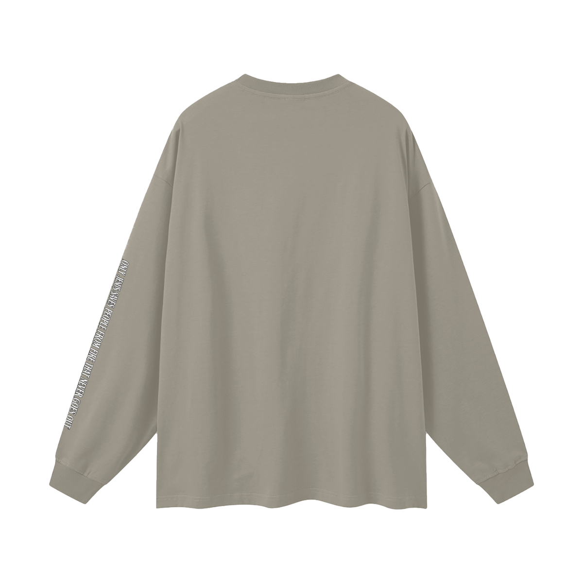 Oversized Unisex Long Sleeve T-Shirt