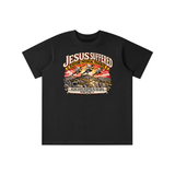JESUS SUFFERED SEVERE PHYSICAL TRAUMA AND YOUR LAUGHING AND MOCKING HIM THOSE ROMAN AUTHORITIES ARE NOT MY FRIENDS I'M MOST DEF GOING HOME NO INSPIRED BY MARK 1:15. youth T-shirt