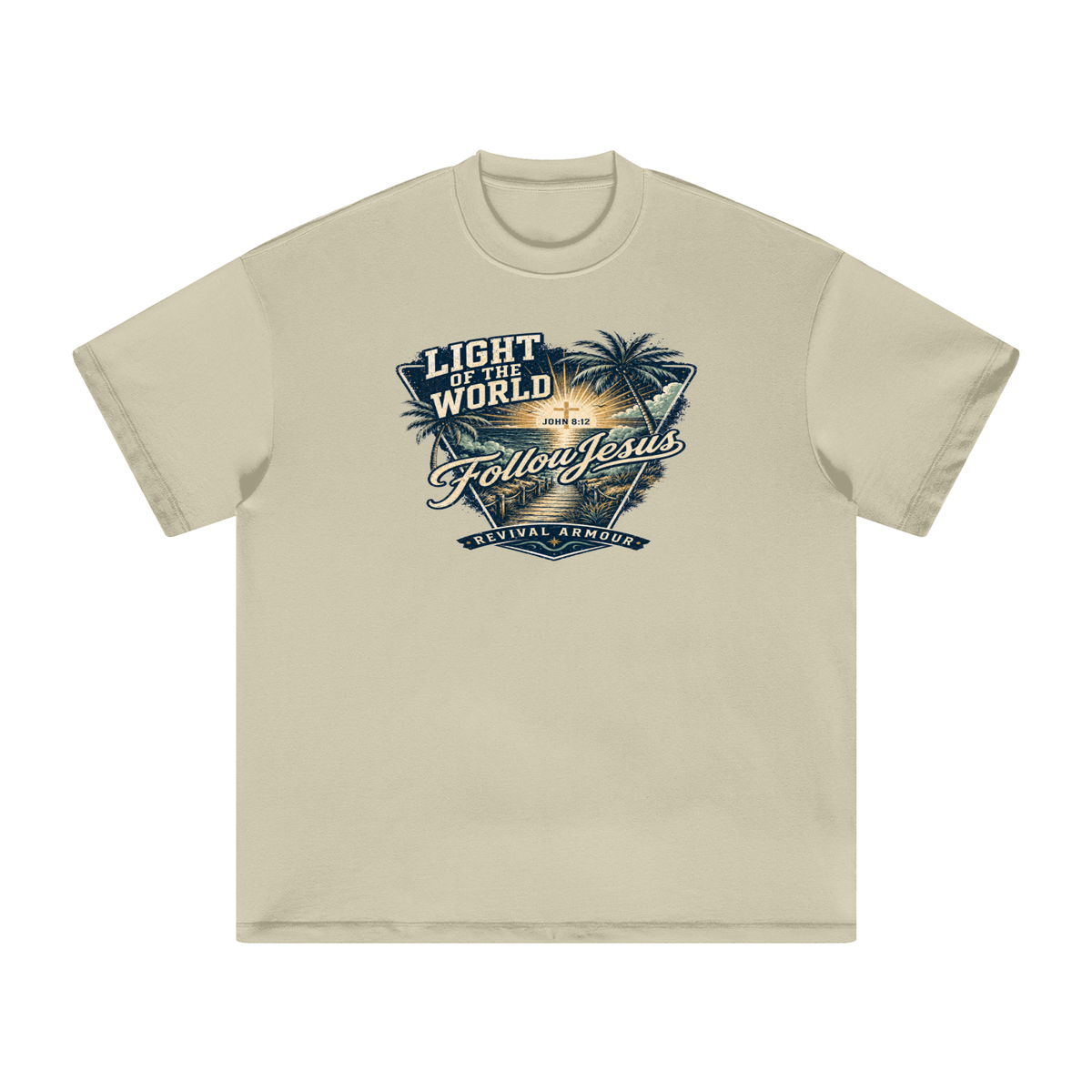 LIGHT OF THE WORLD FOLLOW JESUS REVIVAL ARMOUR T-Shirt