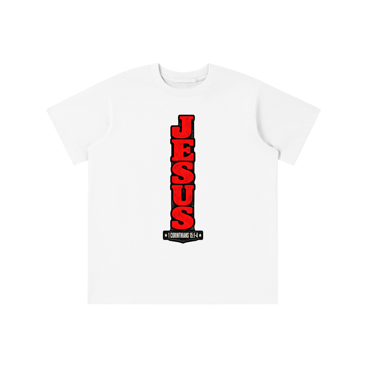 Jesus 1 Corinthians 15 :1-4 youth T-shirt