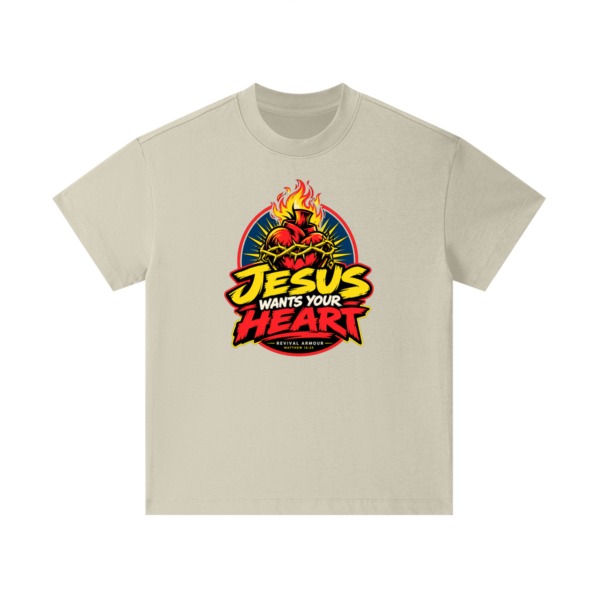 JESUS WANTS YOUR HEART - REVIVAL ARMOUR - Kids T-Shirt