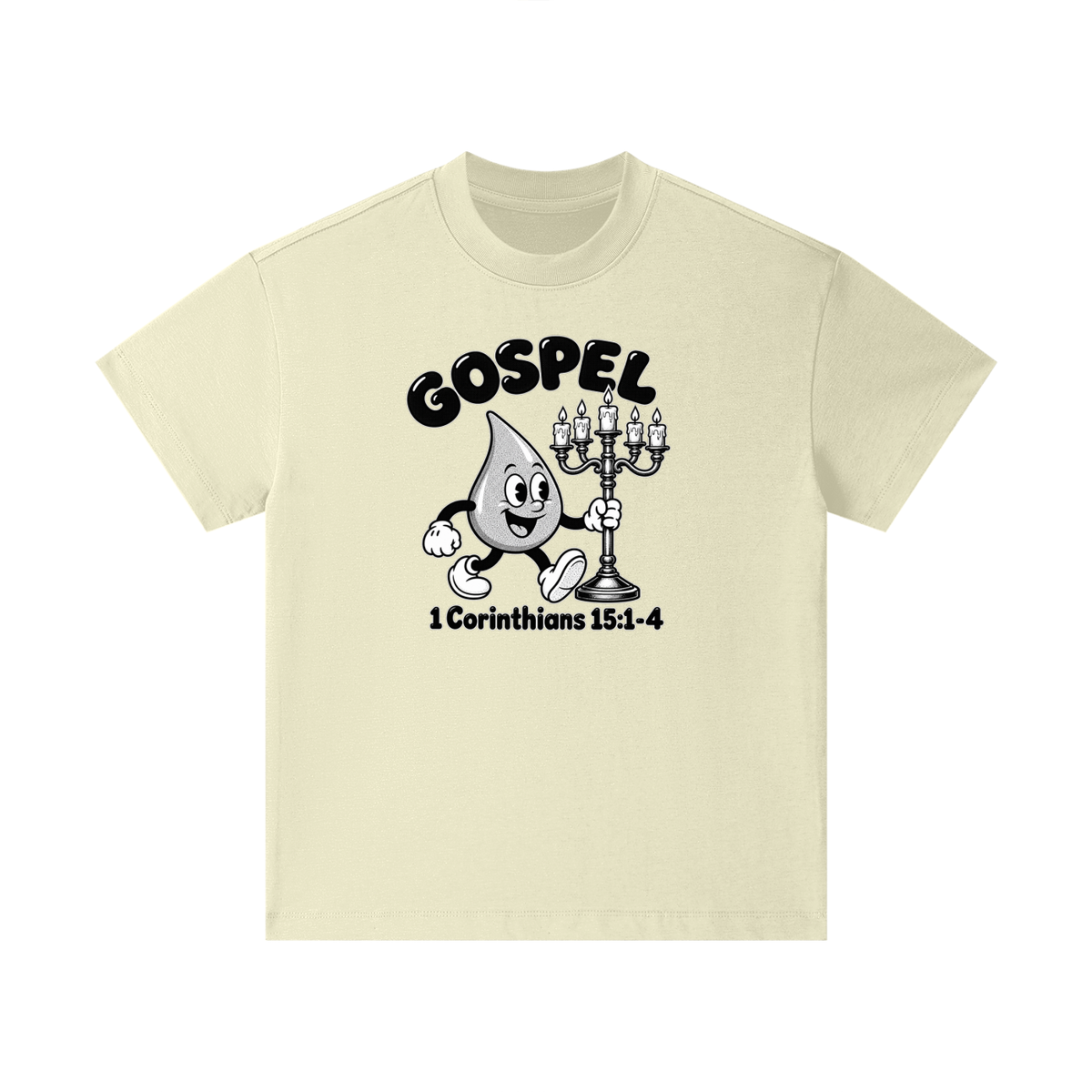 GOSPEL 1 Corinthians 15:1-4 Kids T-Shirt