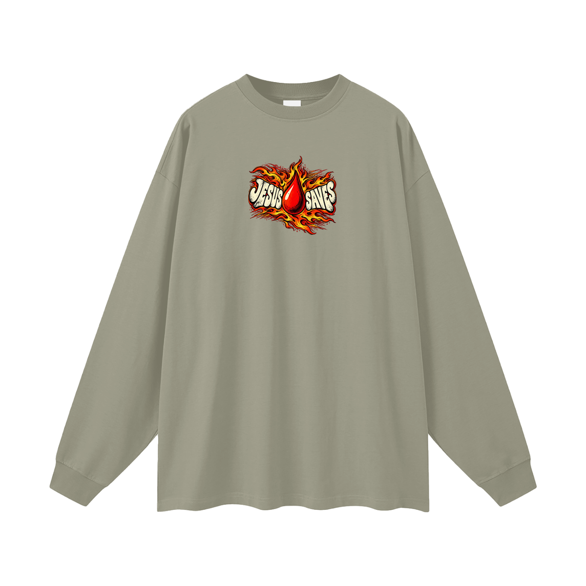 JESUS SAVES Long Sleeve T-Shirt
