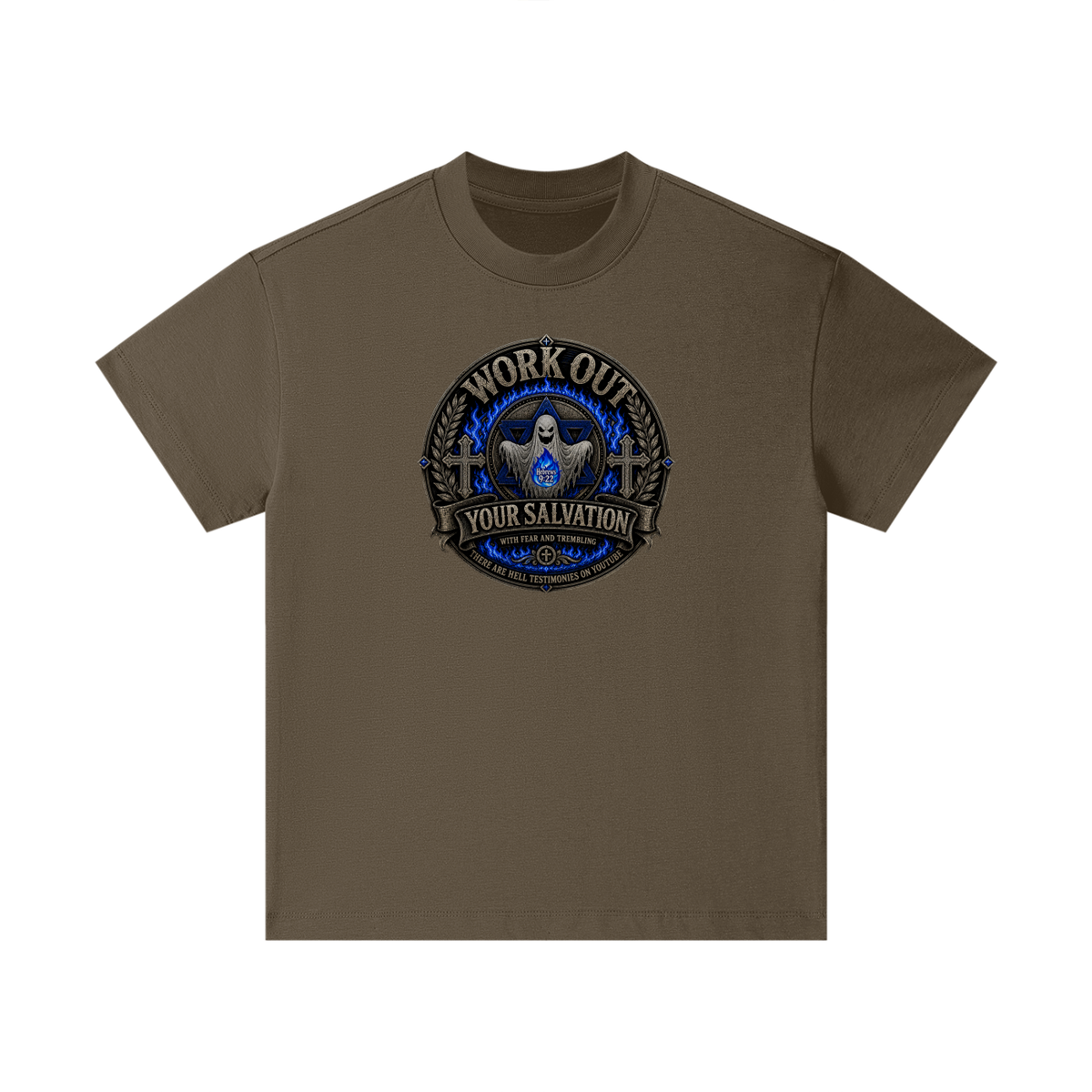 workout your salvation with Fear and Trembling Kids' T-Shirt