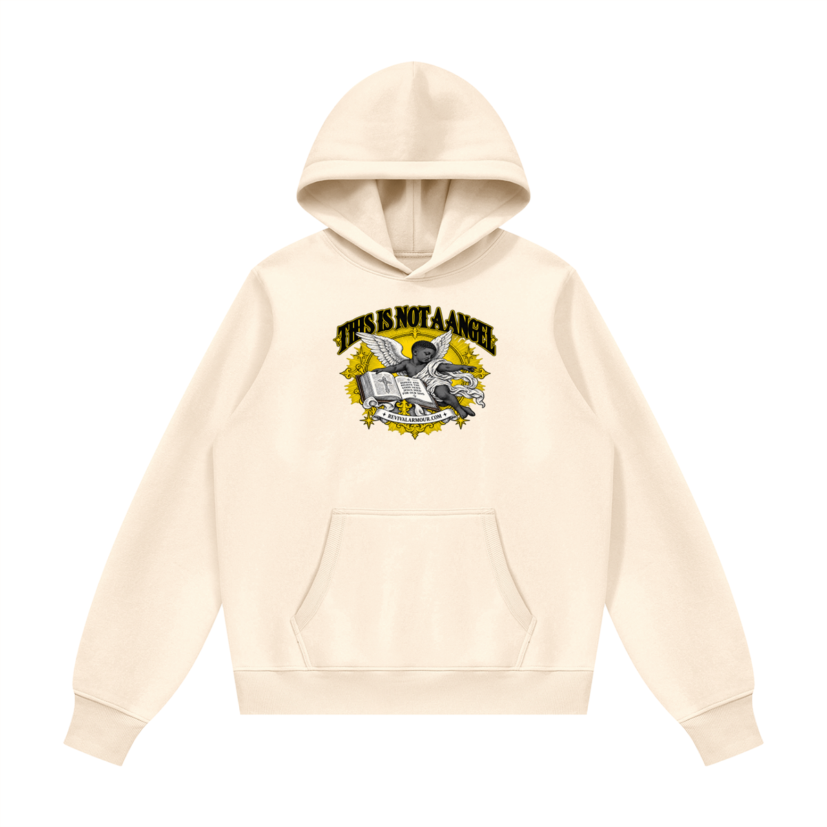 THIS IS NOT A ANGEL REPENT AND BELIEVE THE GOOD NEWS JESUS DIED FOR OUR SIN REVIVALARMOUR.COM Hoodie