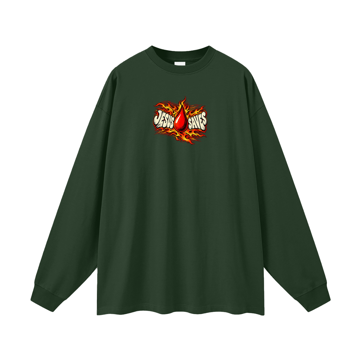 JESUS SAVES Long Sleeve T-Shirt