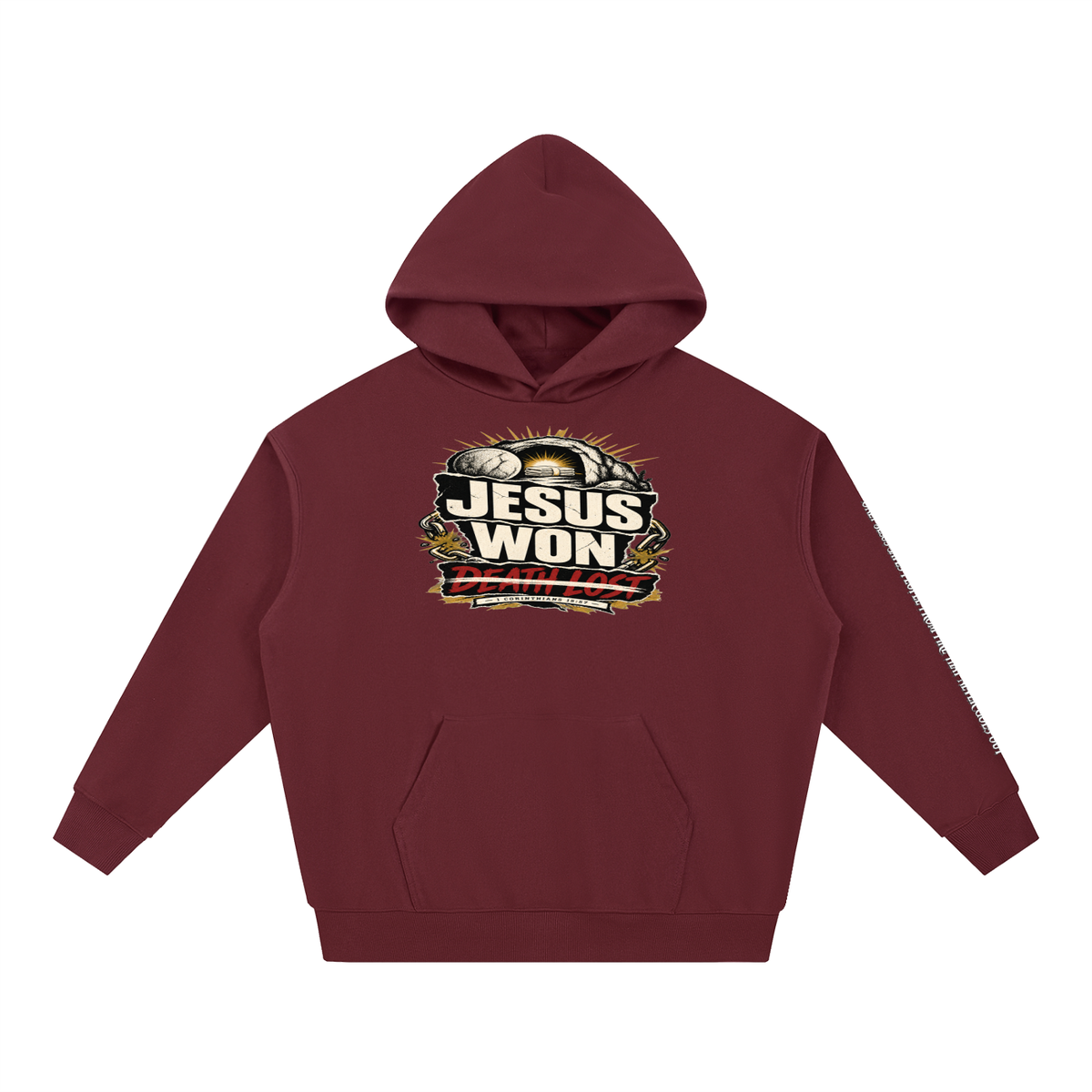 Jesus Won Death Lost Hoodie