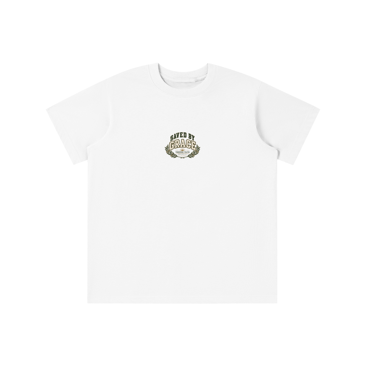 SAVED BY GRACE THROUGH FAITH NARROW IS THE WAY youth T-shirt