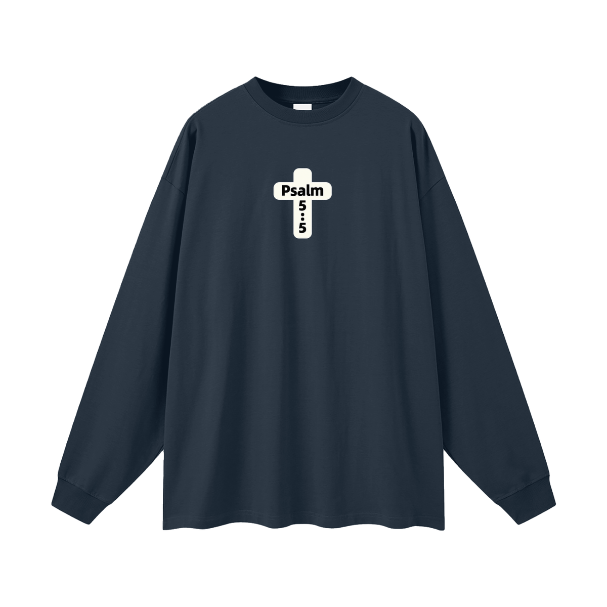 PSALM 5:5 Long Sleeve T-Shirt