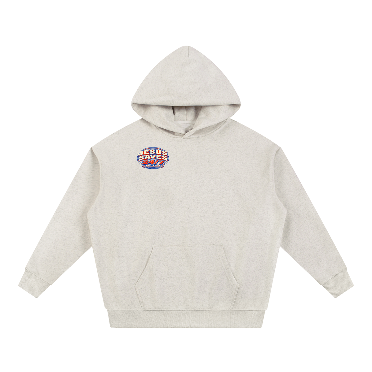 Jesus saves 24/7 Hoodie