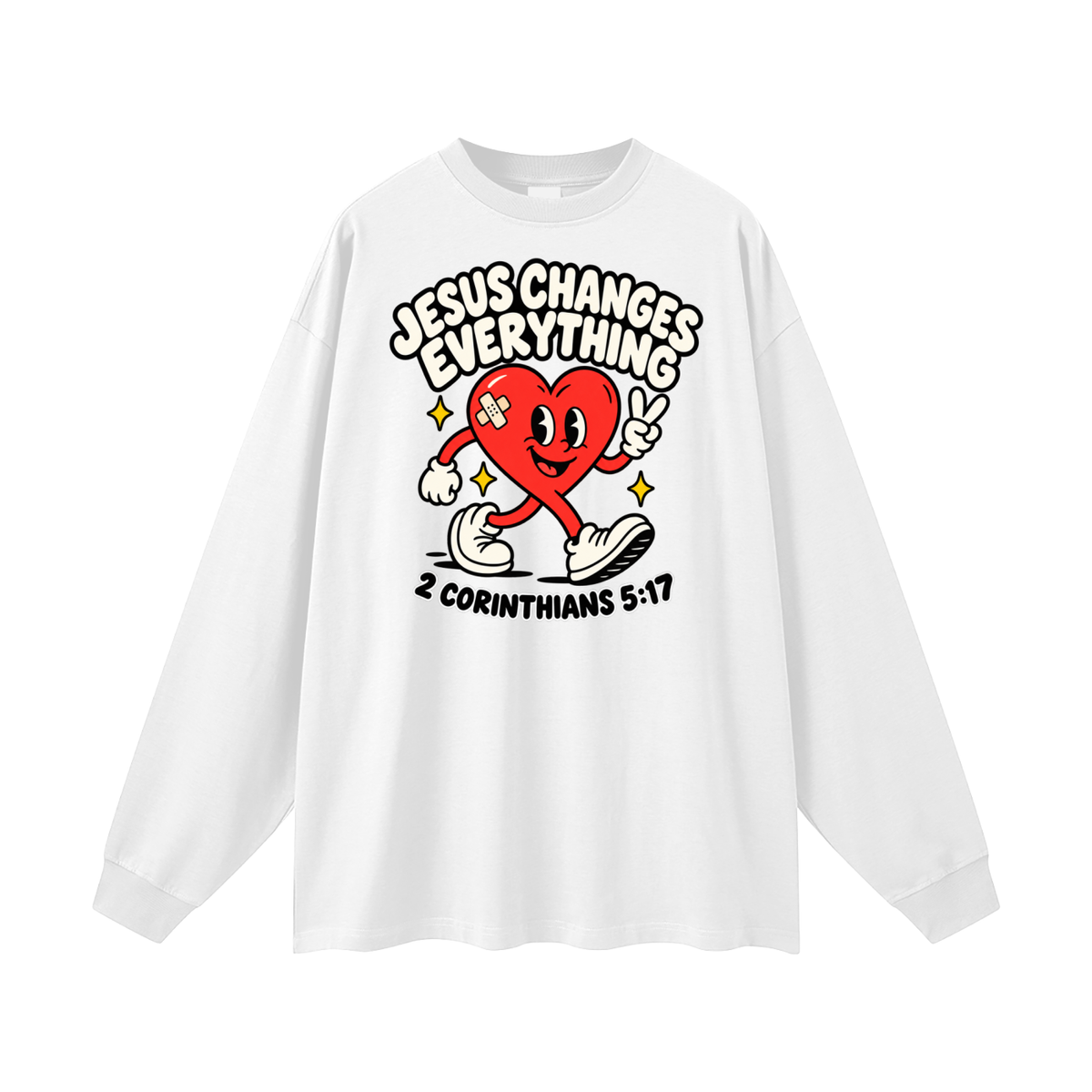 JESUS CHANGES EVERYTHING Long Sleeve T-Shirt