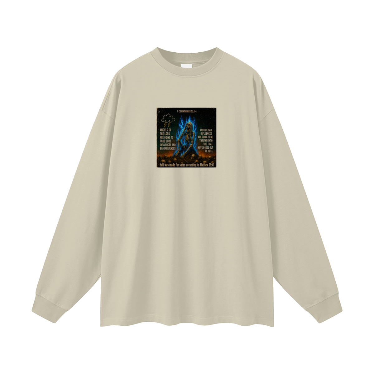 parable of the Weeds inspired Long Sleeve T-Shirt
