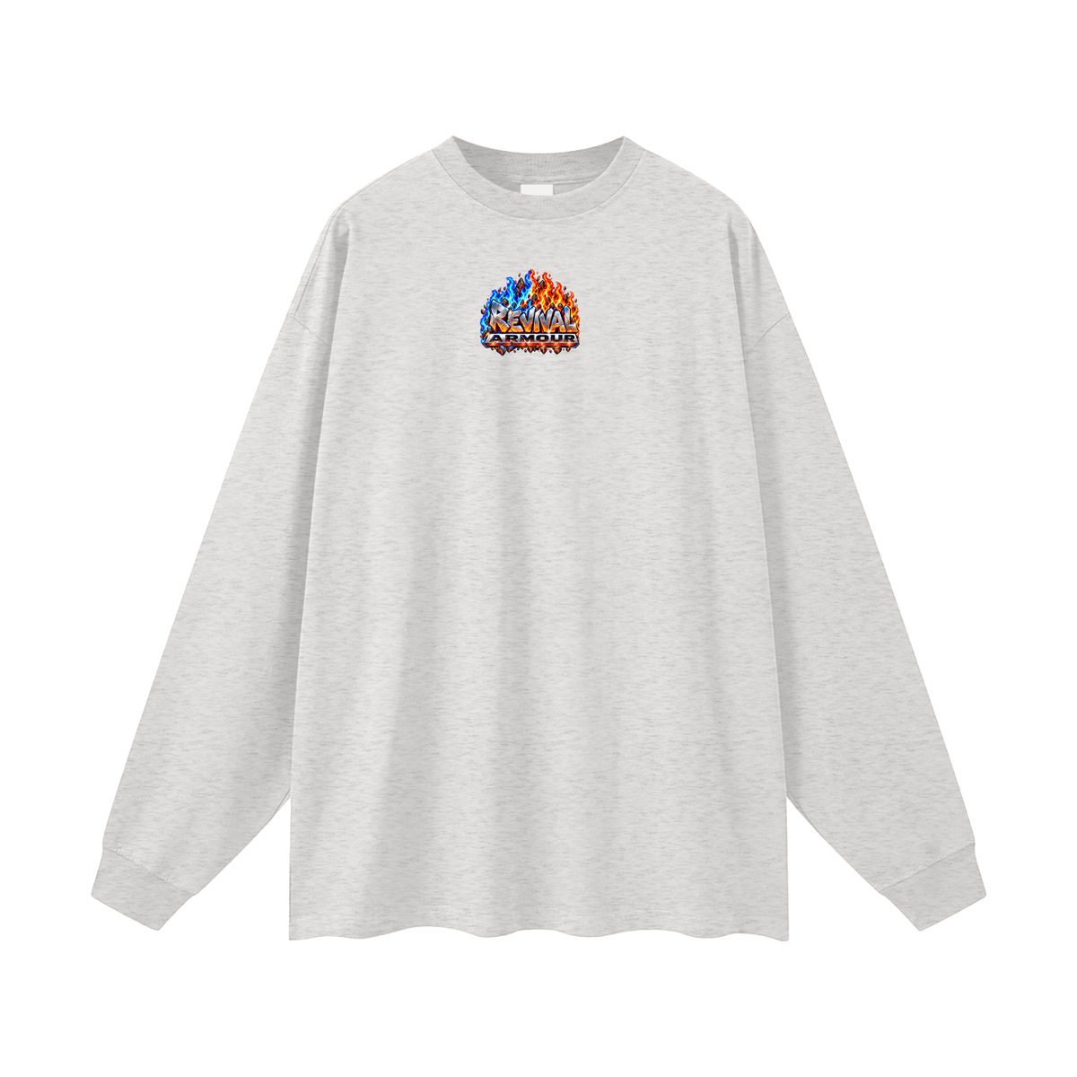 JESUS CAME TO SET THE WORLD ON FIRE AND WISHED IT WAS ALREADY BURNING ACCORDING TO LUKE 12:49 REVIVAL ARMOUR Long Sleeve T-Shirt
