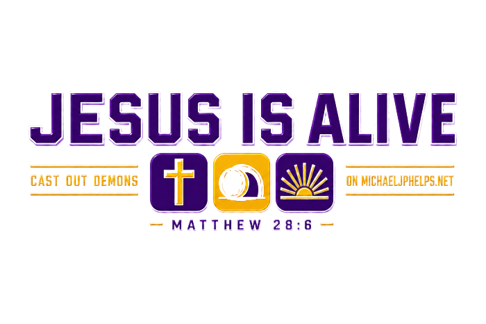 JESUS IS ALIVE CAST OUT DEMONS ON MICHAELJPHELPS.NET Hoodie