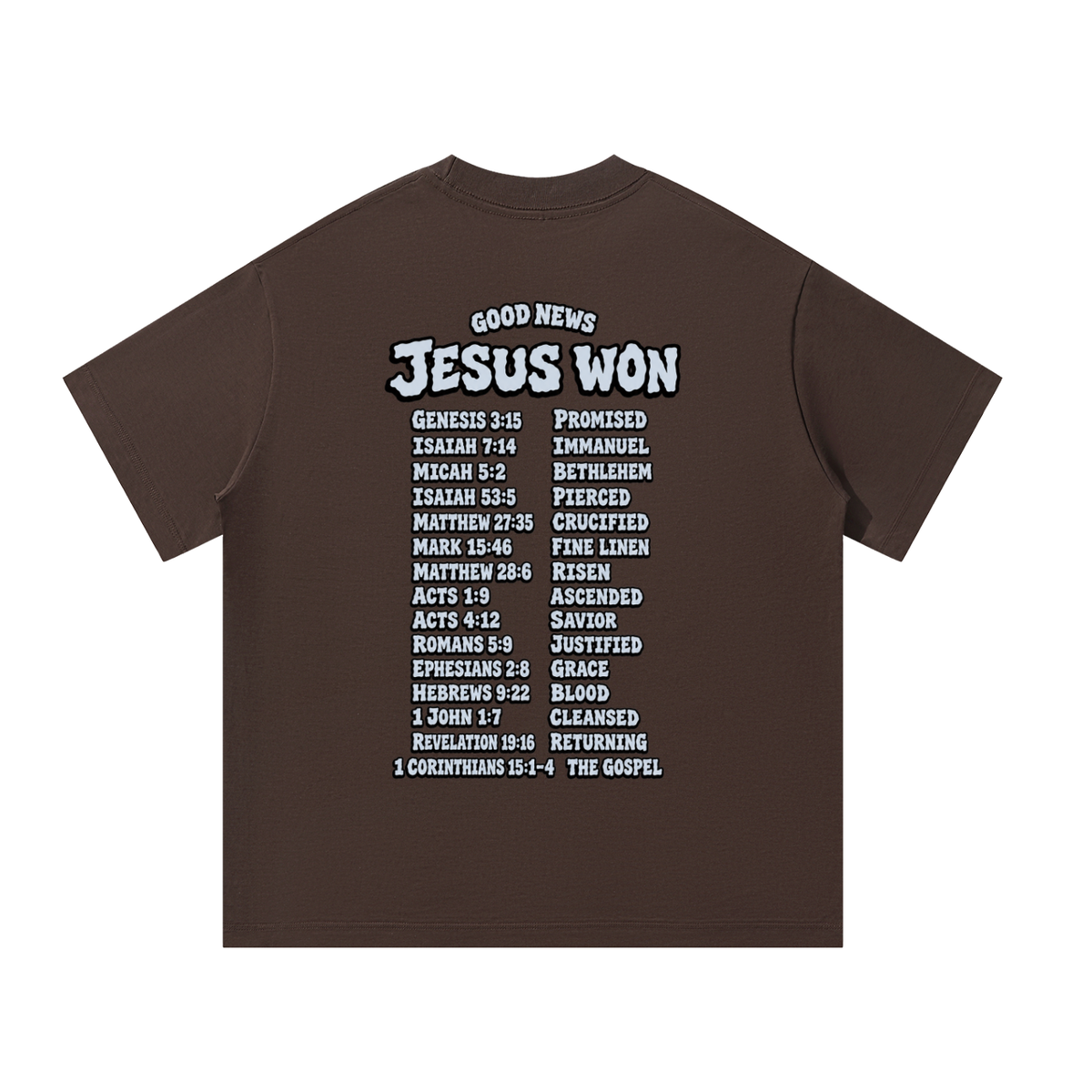Jesus Won T-Shirt