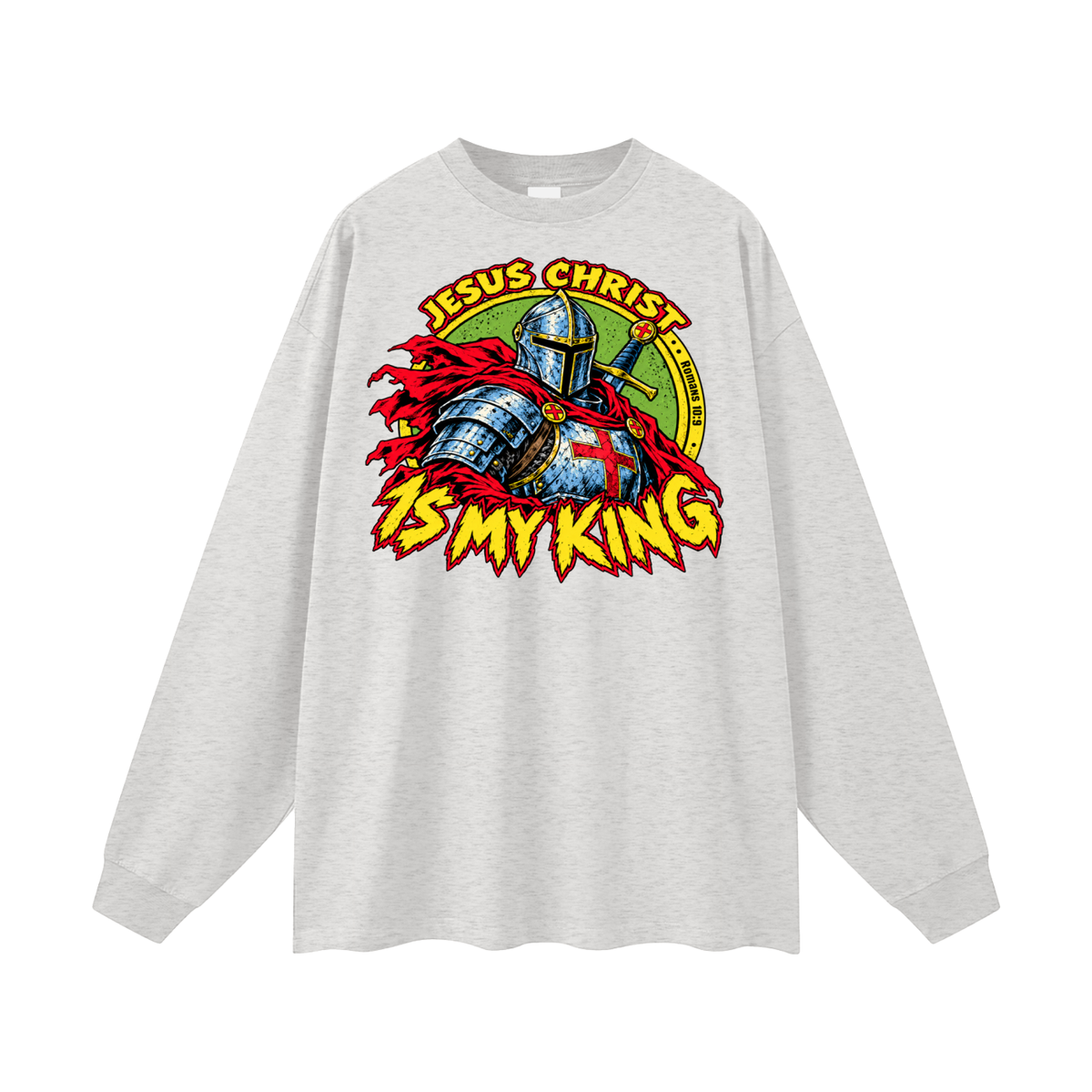 Jesus Christ is my King Long Sleeve T-Shirt