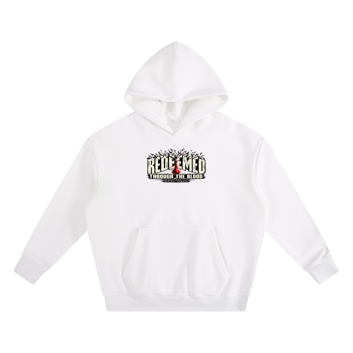 REDEEMED THROUGH THE BLOOD - EPHESIANS 1:7 - Hoodie