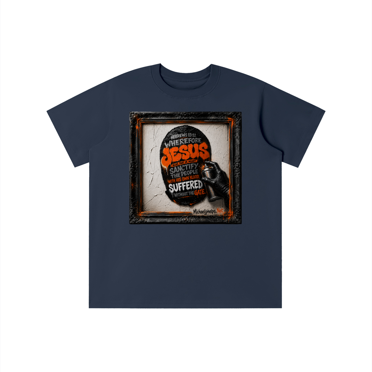 Hebrews 13:12 verse youth T-shirt