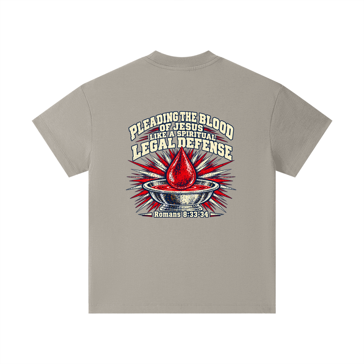 pleading the blood of Jesus like a spiritual legal defense Kids T-Shirt