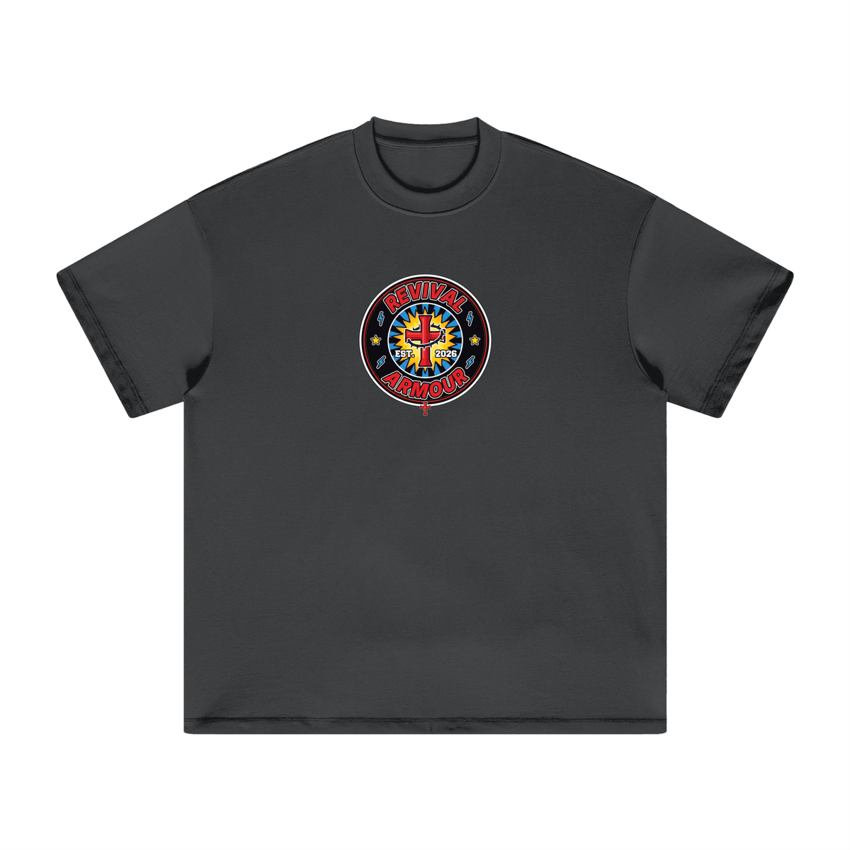 REVIVAL EST. 2026 ARMOUR JESUS DIED FOR OUR SINS T-Shirt