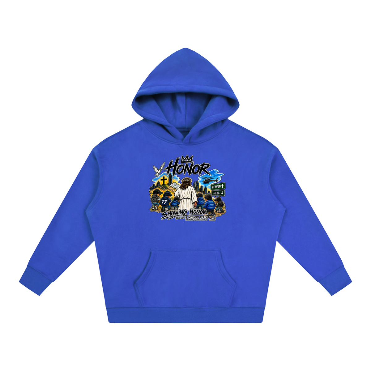HONOR SHOWING HONOR JESUS IS WITHOUT DEFECT ACCORDING TO 1 PETER 1:18-19 Hoodie