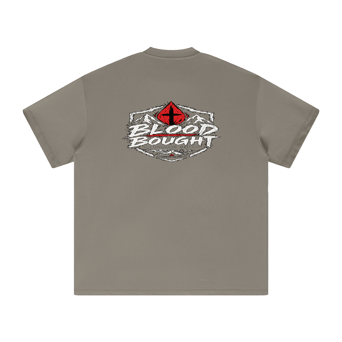 BLOOD BOUGHT - ROMANS 5:9 - T-Shirt