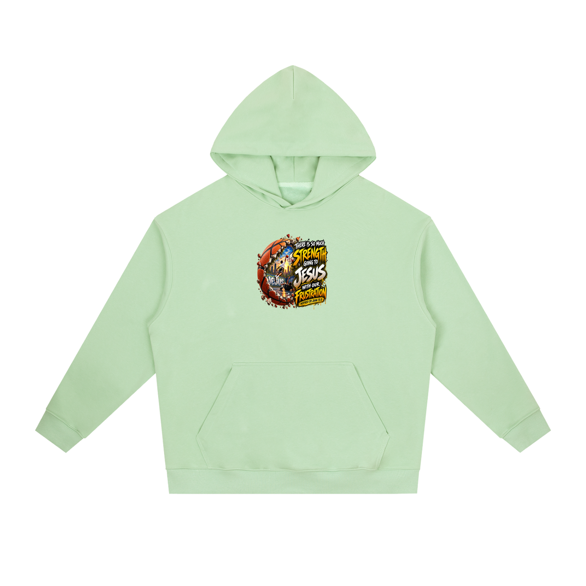 THERE IS SO MUCH STRENGTH GOING TO JESUS WITH OUR FRUSTRATION INSPIRIED BY JOHN 15:5 Hoodie