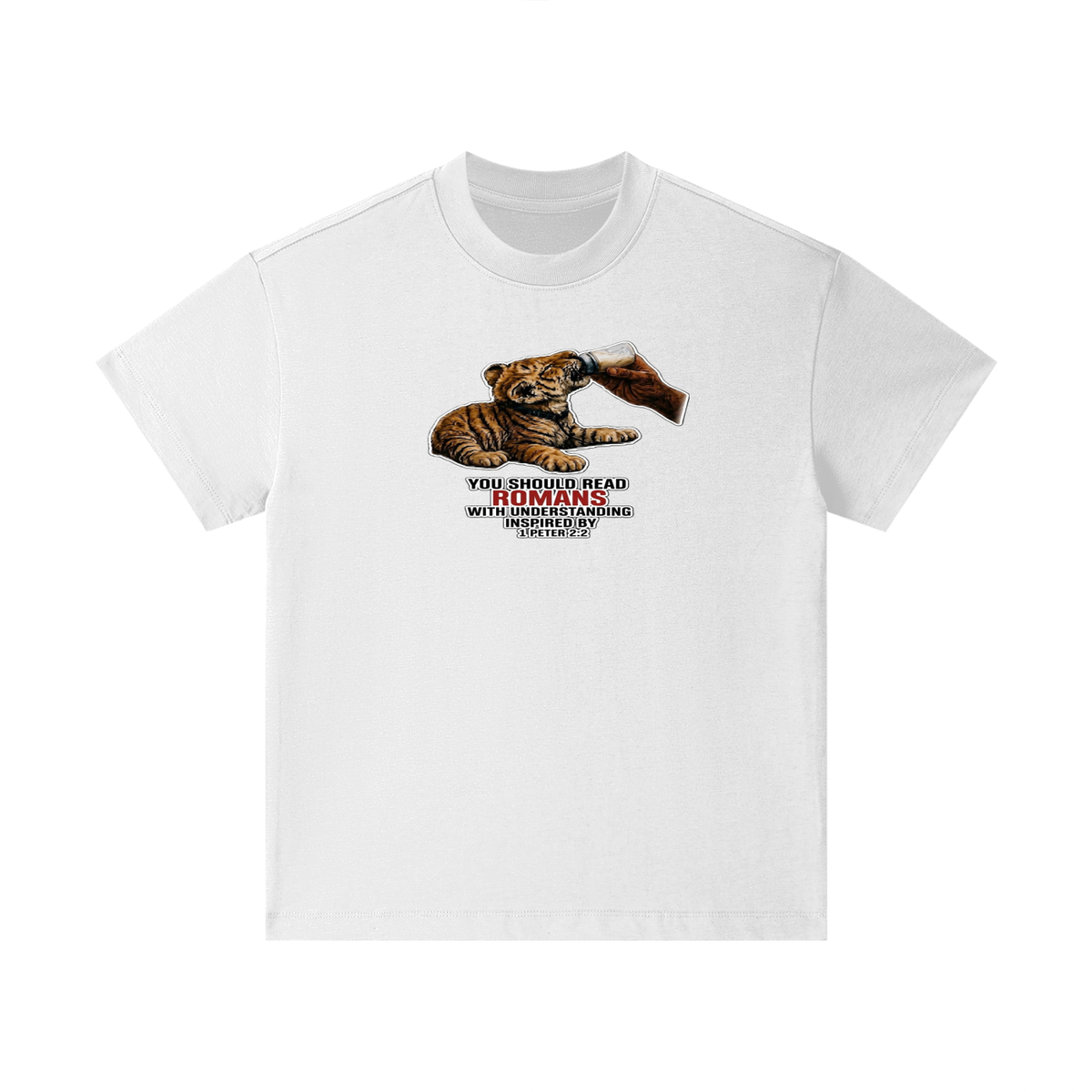 YOU SHOULD READ ROMANS WITH UNDERSTANDING INSPIRED BY 1 PETER 2:2 Kids T-Shirt