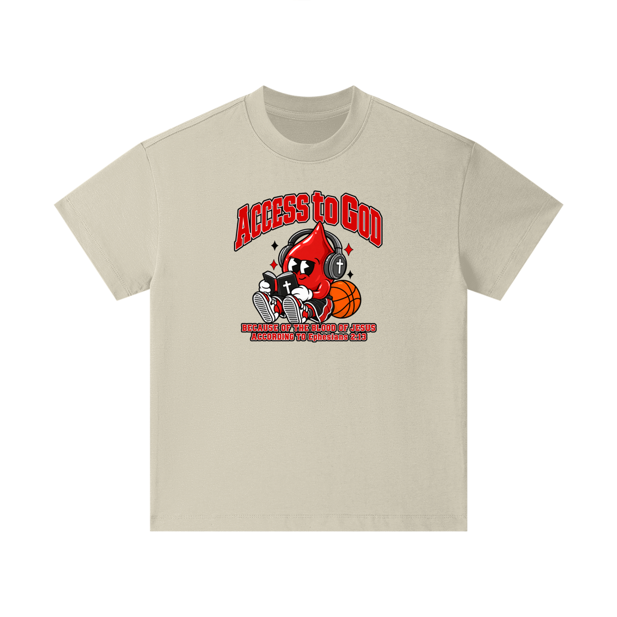 ACCESS TO GOD BECAUSE OF THE BLOOD OF JESUS ACCORDING TO EPHESIANS 2:13 Kids T-Shirt