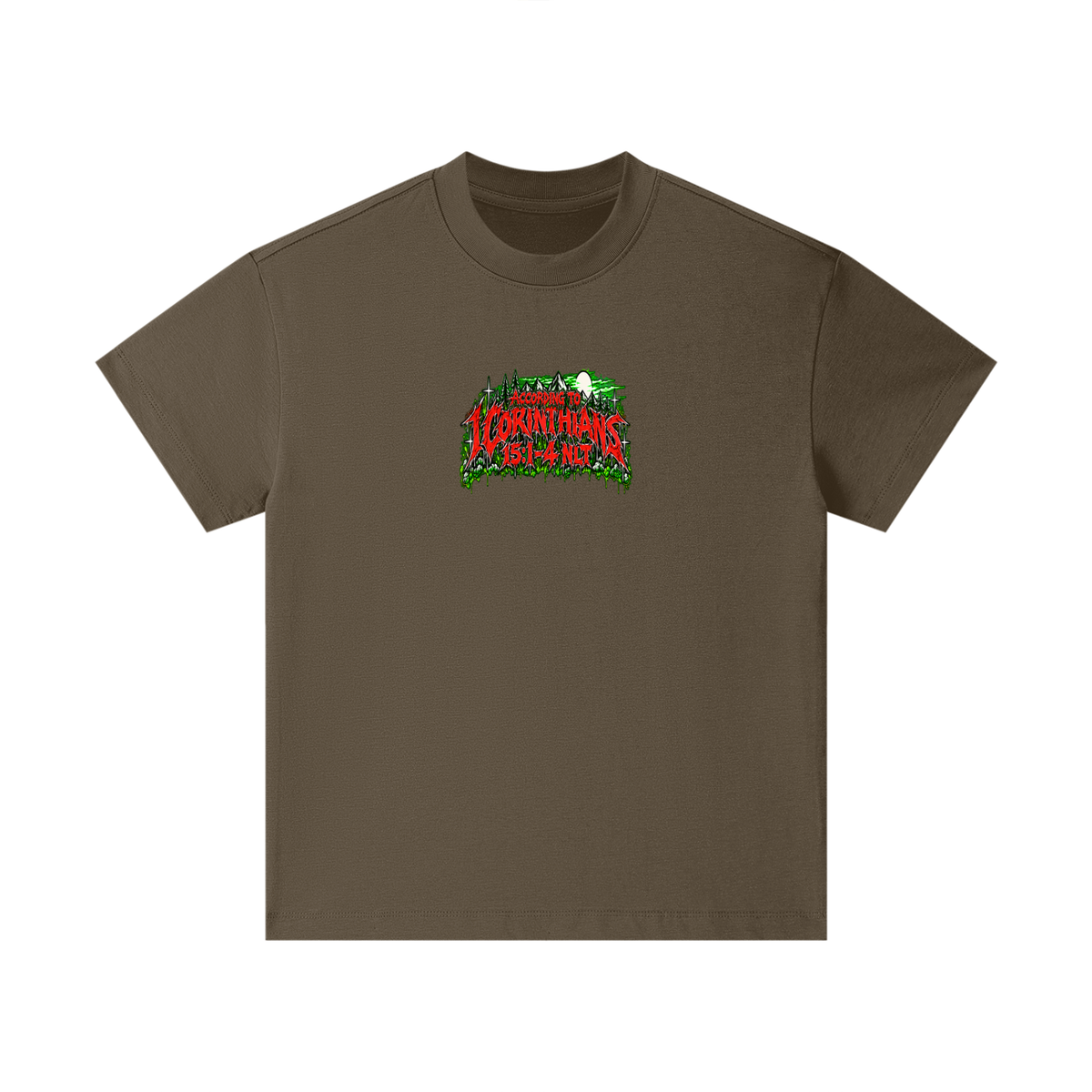 ACCORDING TO 1 CORINTHIANS 15:1-4 NLT THE GOOD NEWS IS JESUS CHRIST DIED FOR OUR SINS HEAVEN AND HELL ARE PLACES Kids T-Shirt