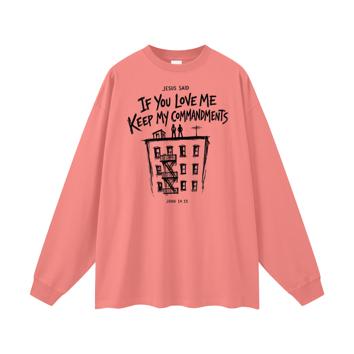 JOHN 14:15 NIV Long Sleeve T-Shirt