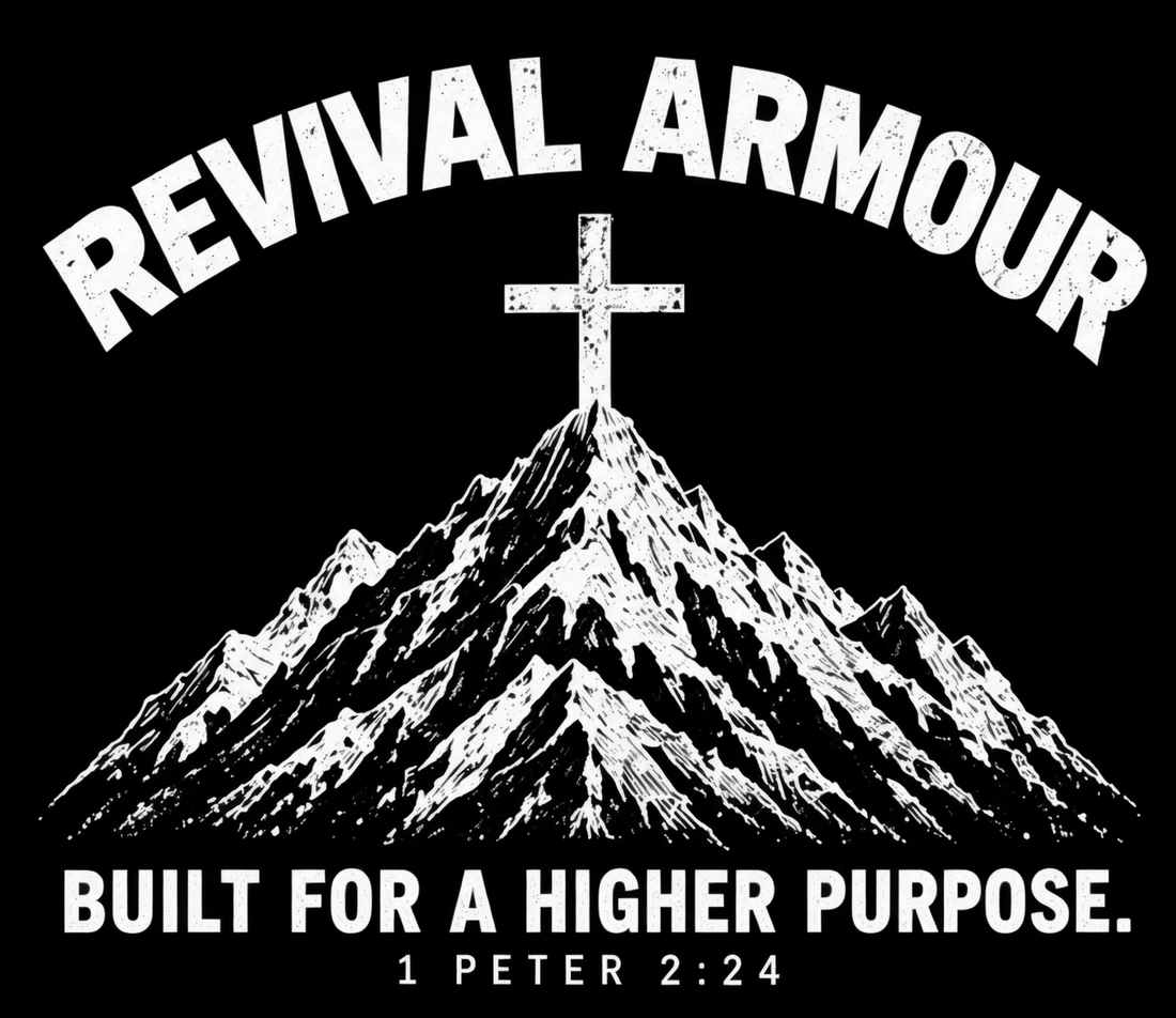 REVIVAL ARMOUR BUILT FOR A HIGHER PURPOSE. 1 PETER 2:24 Long Sleeve T-Shirt