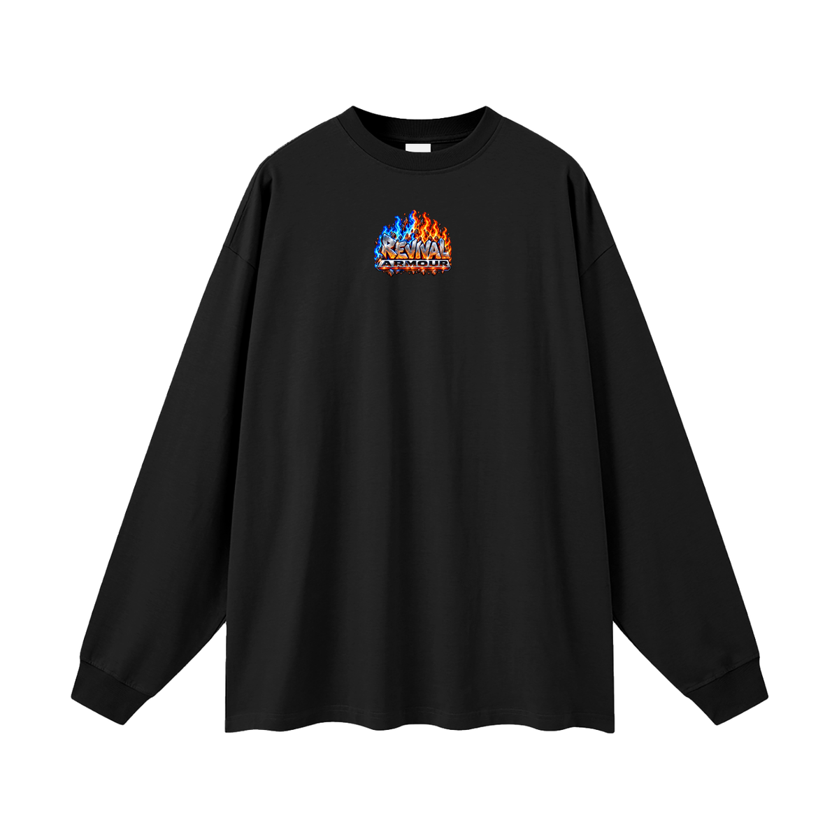 JESUS CAME TO SET THE WORLD ON FIRE AND WISHED IT WAS ALREADY BURNING ACCORDING TO LUKE 12:49 REVIVAL ARMOUR Long Sleeve T-Shirt