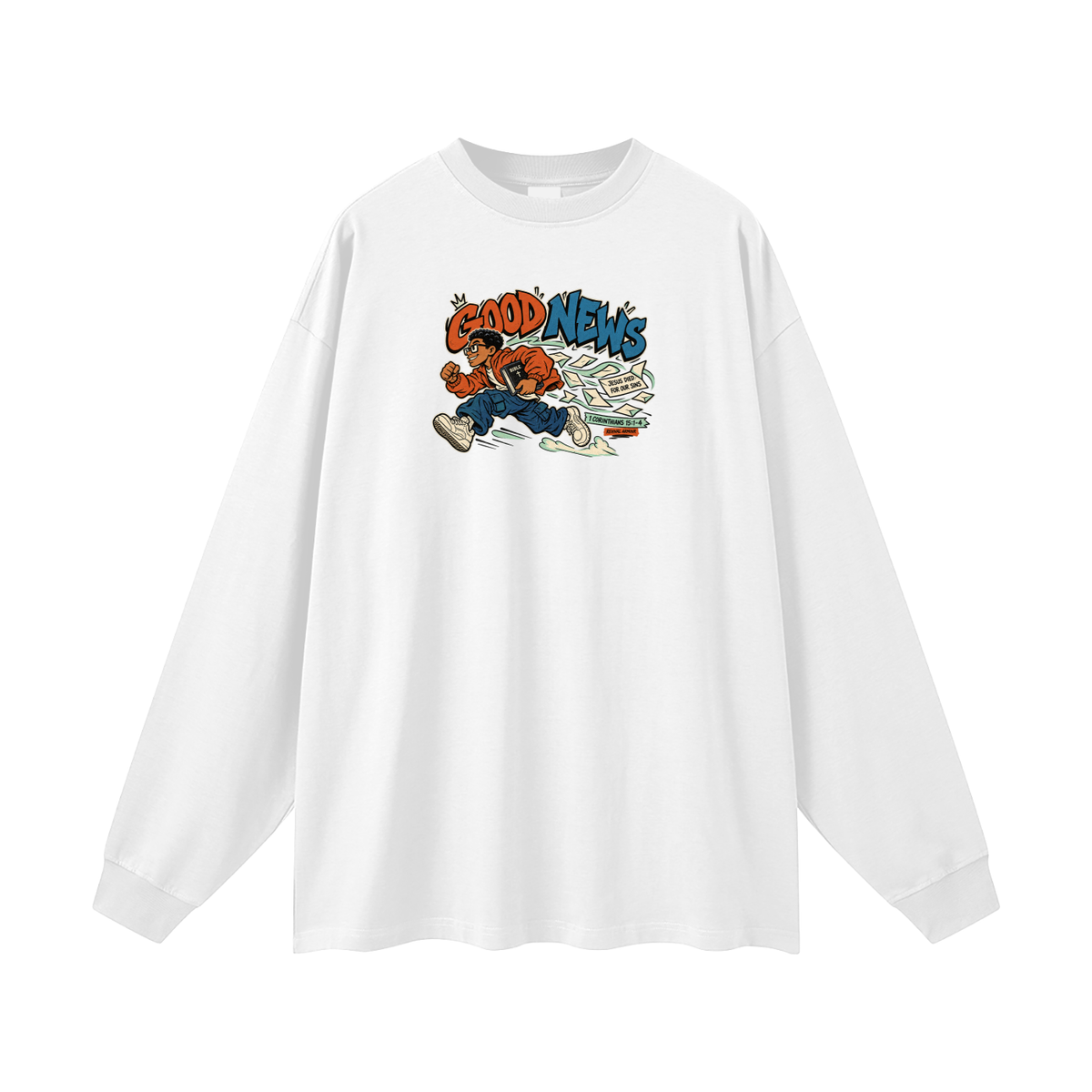 GOOD NEWS Long Sleeve T-Shirt