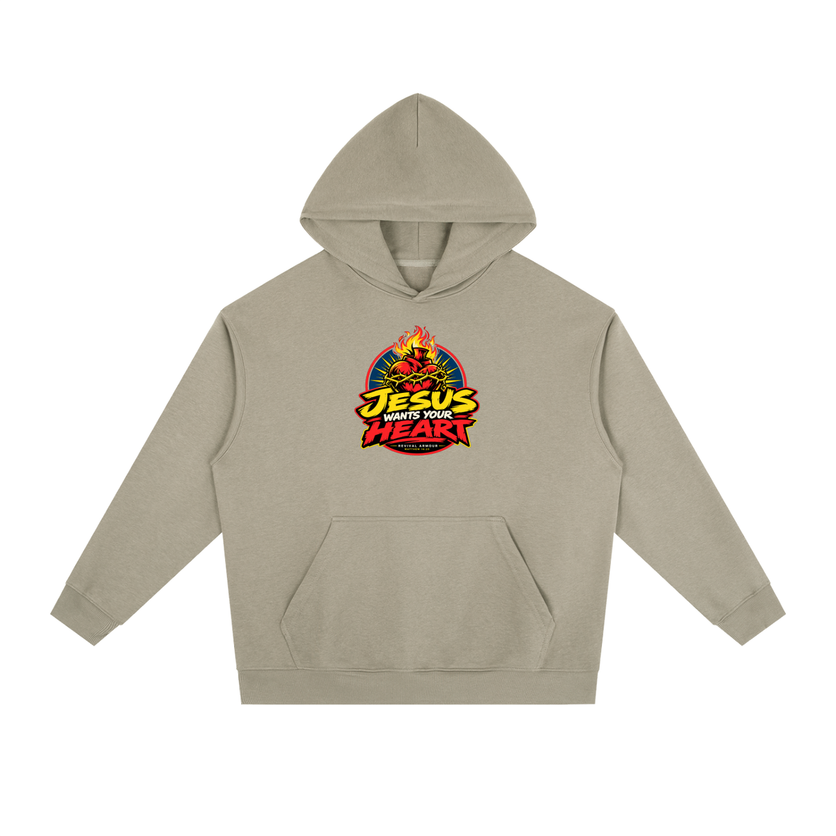 JESUS WANTS YOUR HEART - REVIVAL ARMOUR - Hoodie