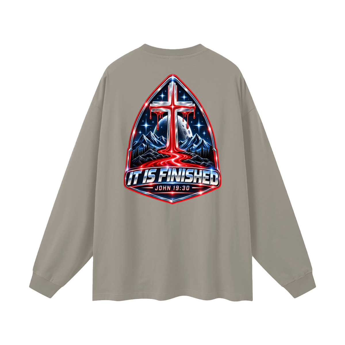 REDEMPTION THROUGH THE BLOOD OF JESUS Long Sleeve T-Shirt