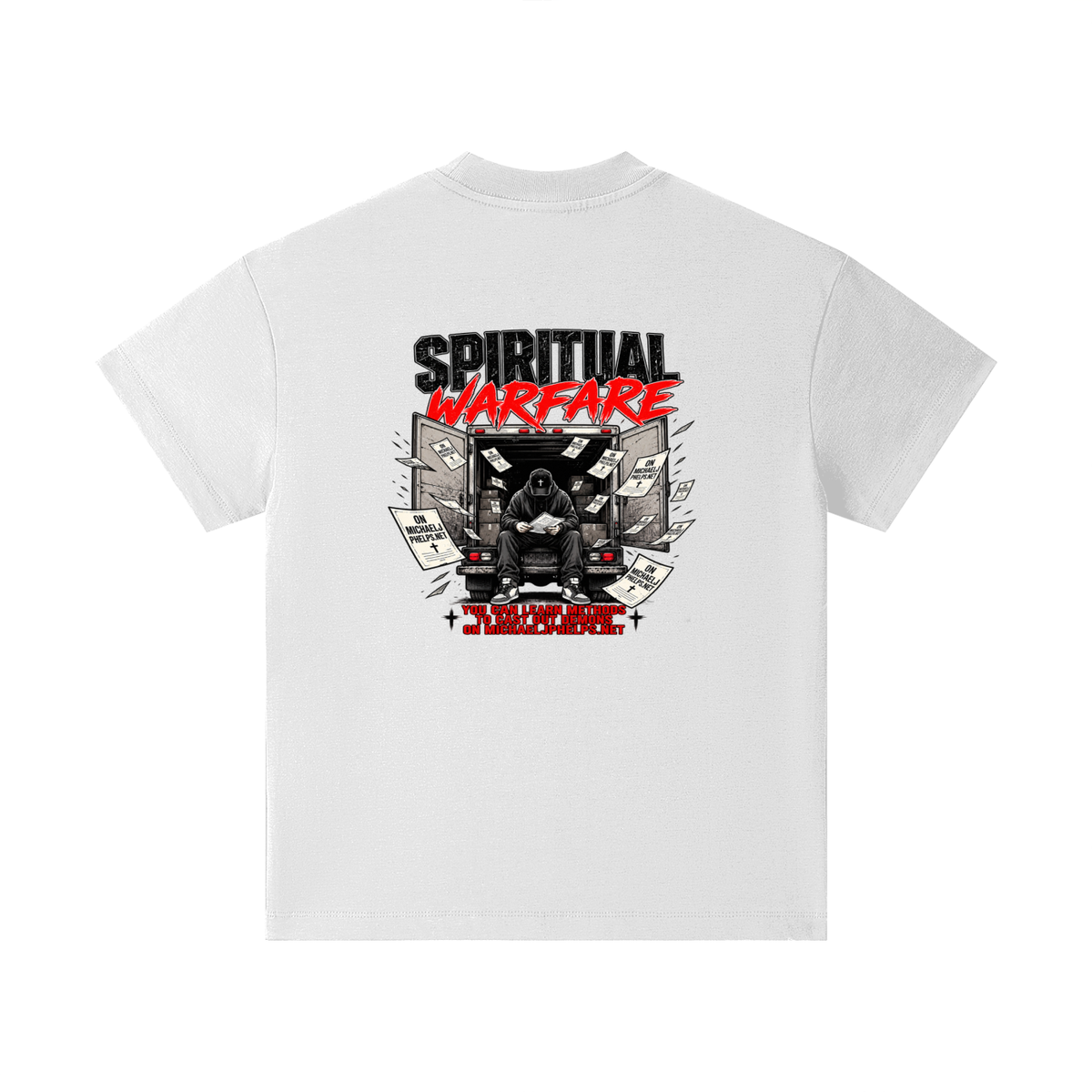 THE HOLY BIBLE THAT'S A GOOD BOOK SPIRITUAL WARFARE YOU CAN LEARN METHODS TO CAST OUT DEMONS ON MICHAELJPHELPS.NET Kids T-Shirt