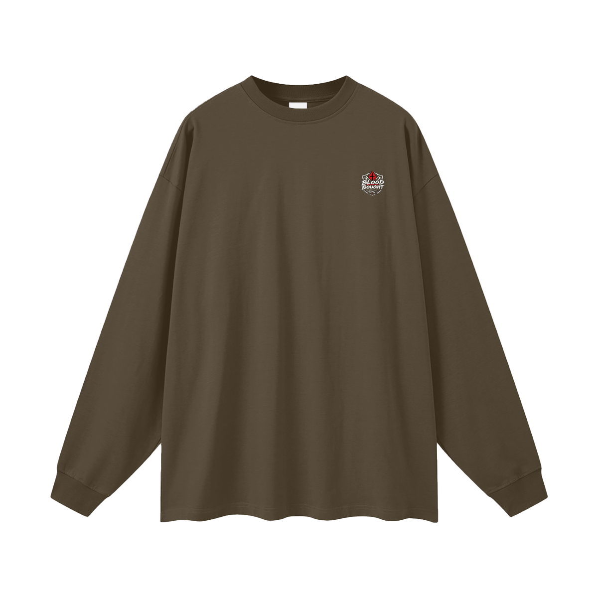 BLOOD BOUGHT - ROMANS 5:9 - Long Sleeve T-Shirt