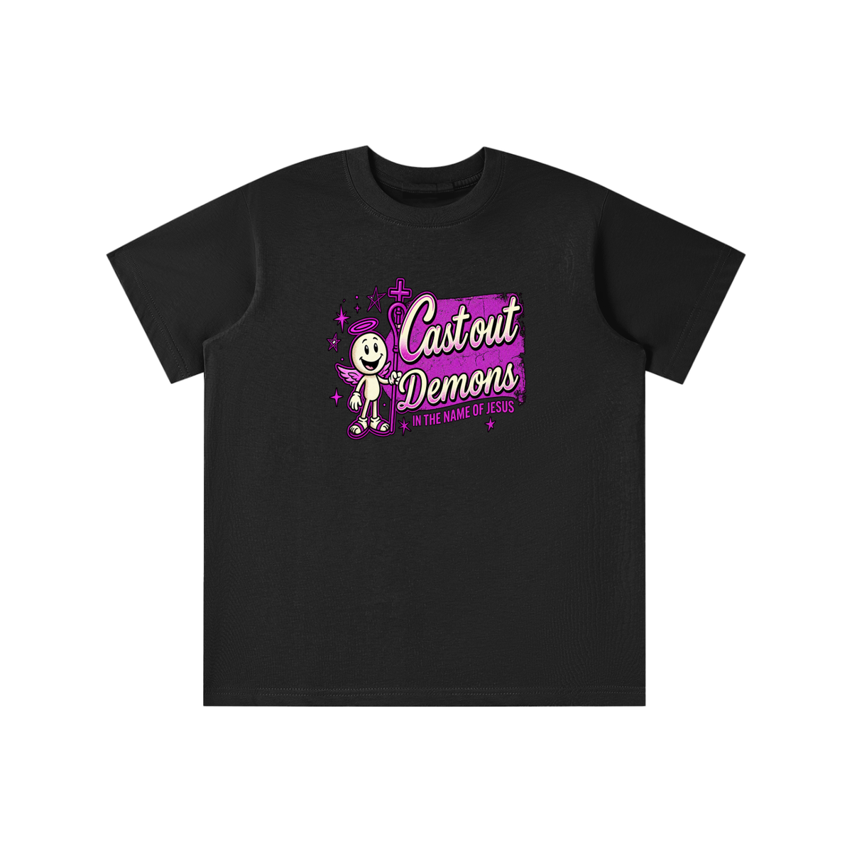 CAST OUT DEMONS IN THE NAME OF JESUS youth T-shirt