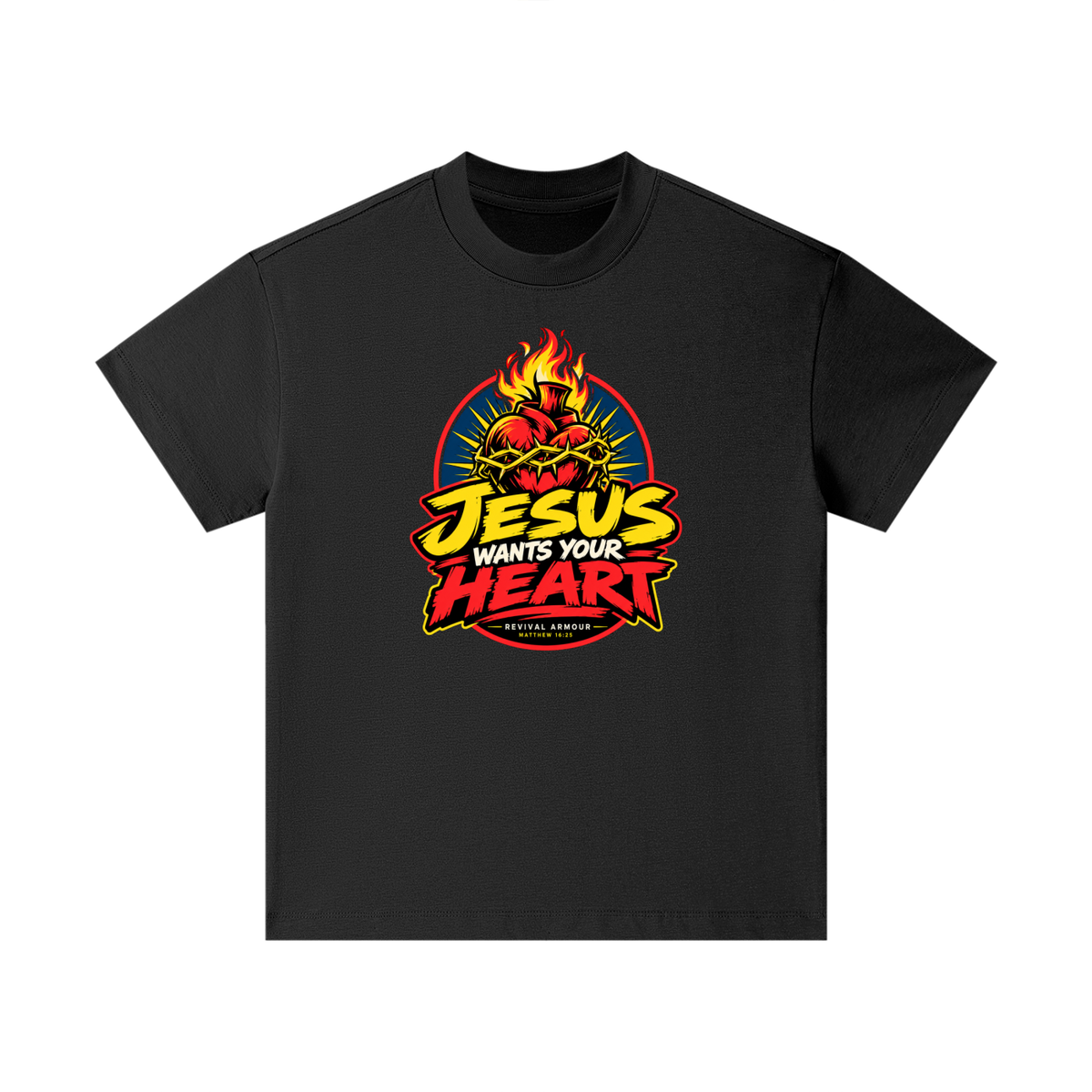 JESUS WANTS YOUR HEART - REVIVAL ARMOUR - Kids T-Shirt