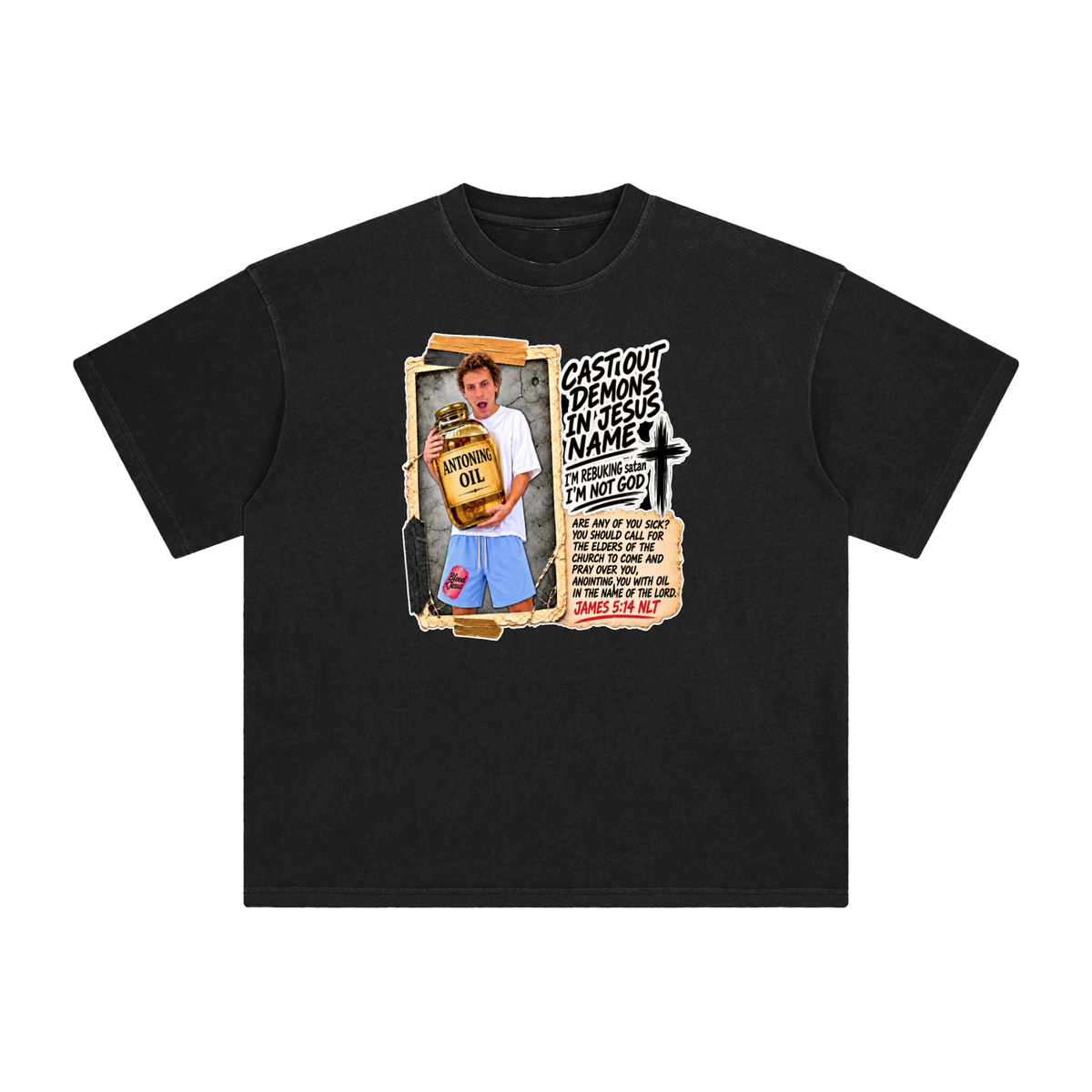 I'M REBUKING satan I'M NOT GOD T-Shirt