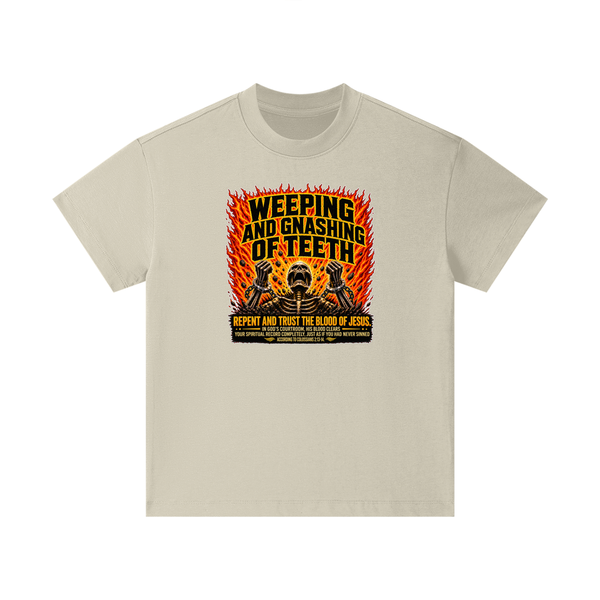 WEEPING AND GNASHING OF TEETH Kids T-Shirt