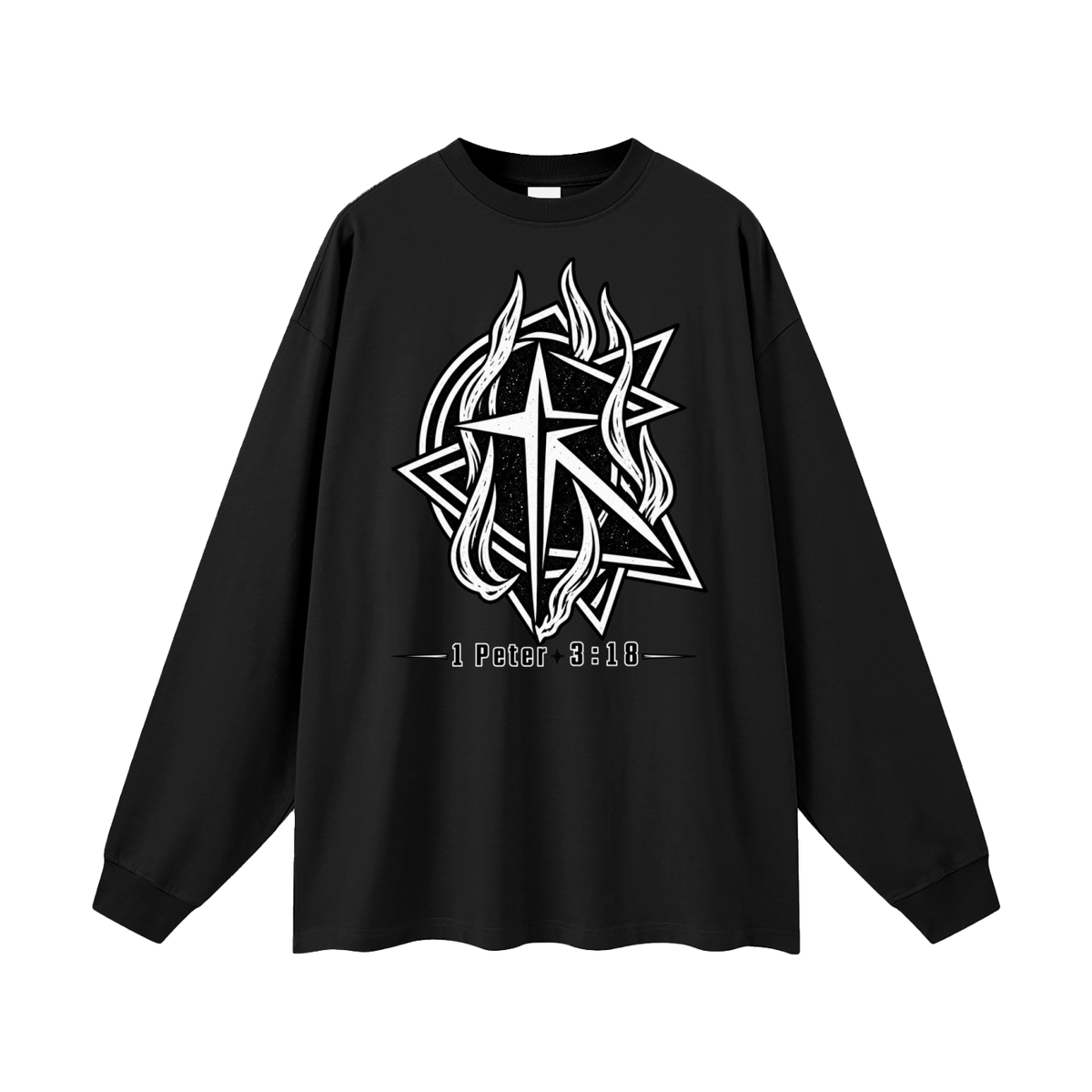 1 Peter 3:18 Long Sleeve T-Shirt
