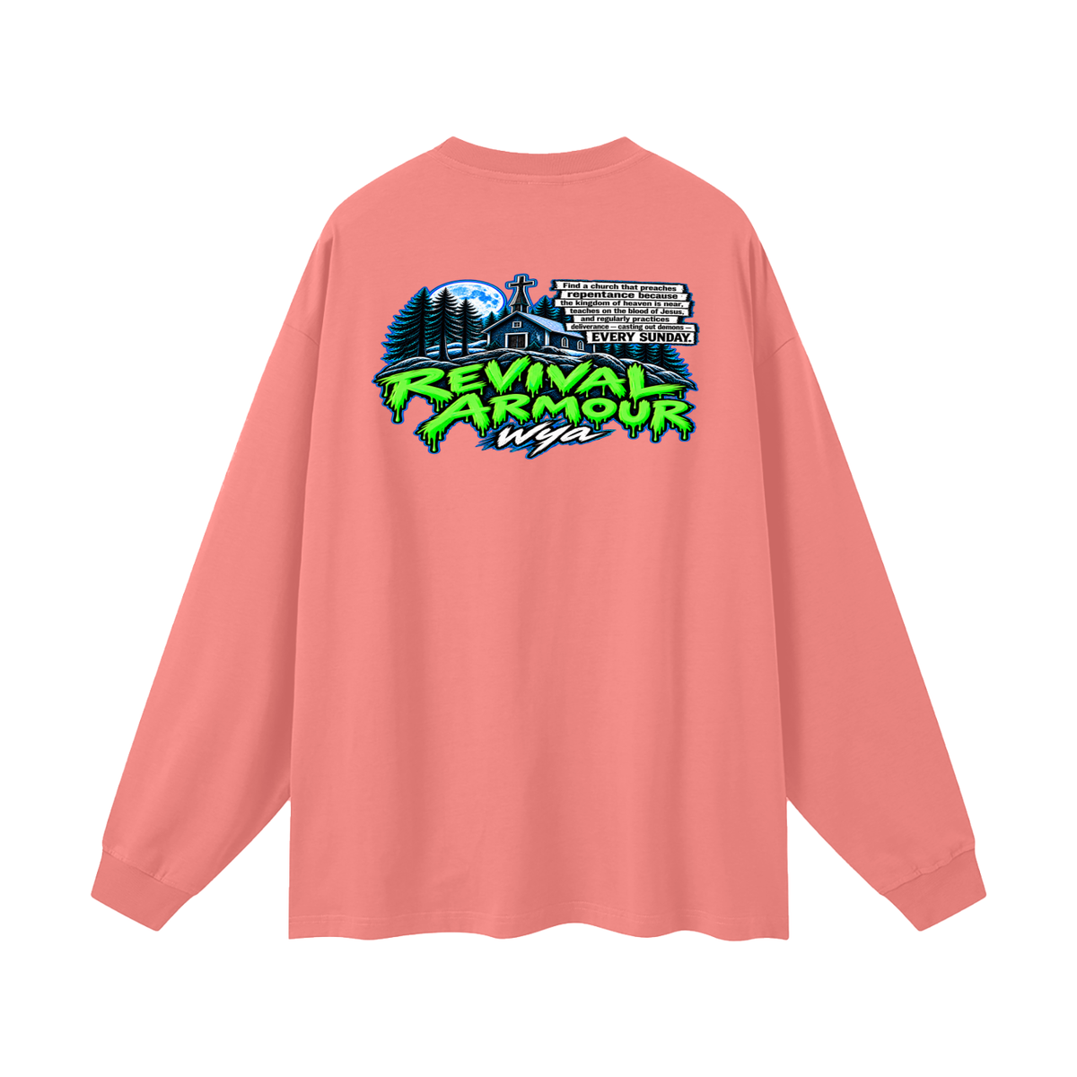 REVIVAL ARMOUR wya Long Sleeve T-Shirt