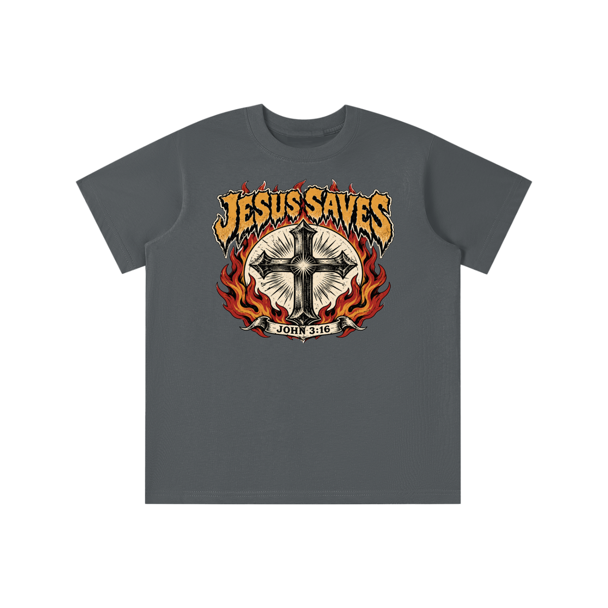 Jesus saves youth T-shirt