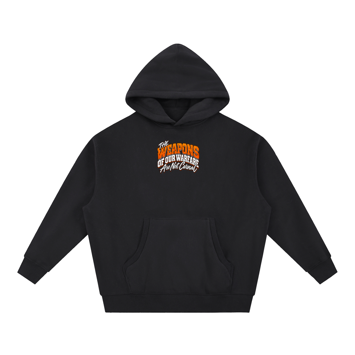 THE WEAPONS OF OUR WARFARE ARE NOT CARNAL HE IS COMMANDING EVIL SPIRITS TO LEAVE IN THE NAME OF JESUS - LUKE 10:19 - Hoodie