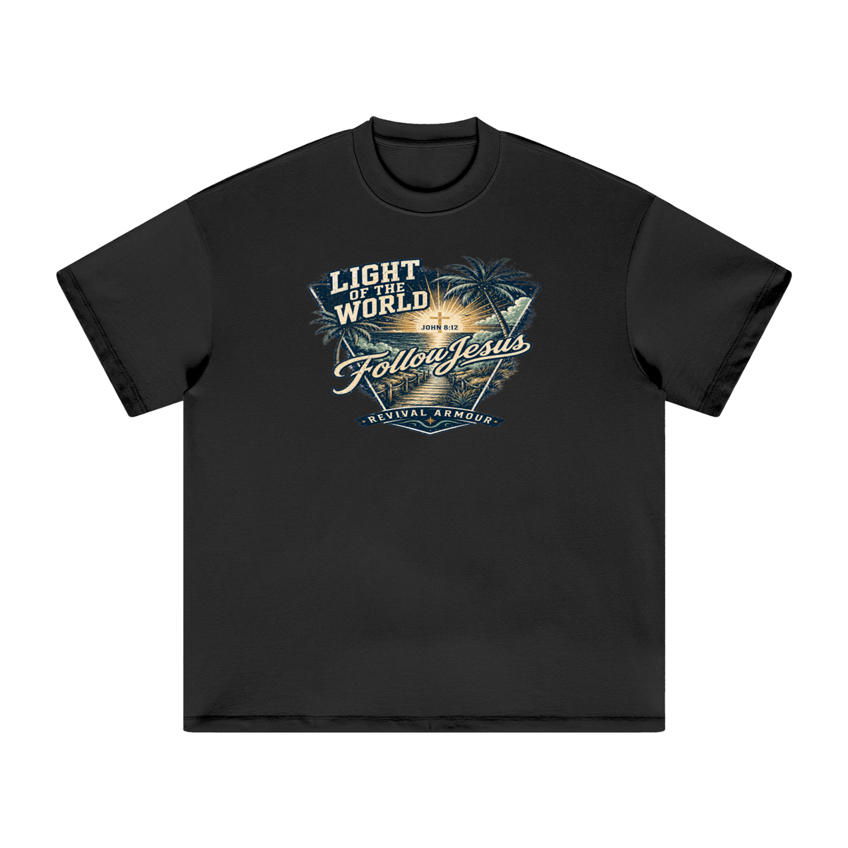 LIGHT OF THE WORLD FOLLOW JESUS REVIVAL ARMOUR T-Shirt