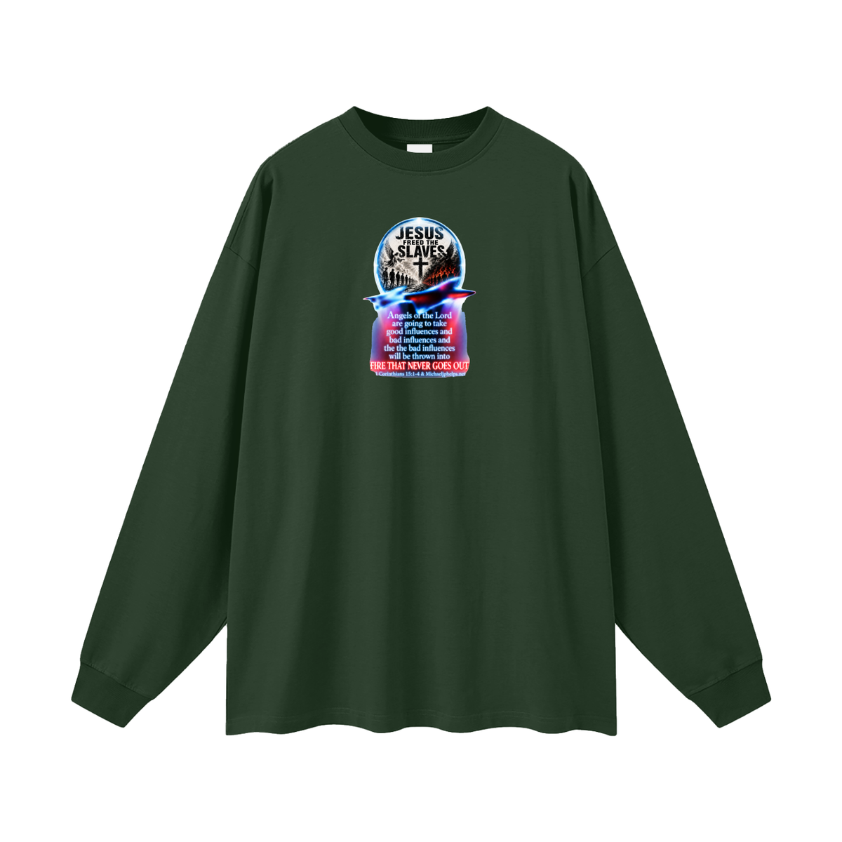 Fire that never goes out Long Sleeve T-Shirt