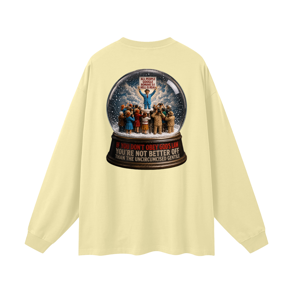 WORTHY IS THE LAMB HALLEJUJAH WHO WAS SLAIN Long Sleeve T-Shirt