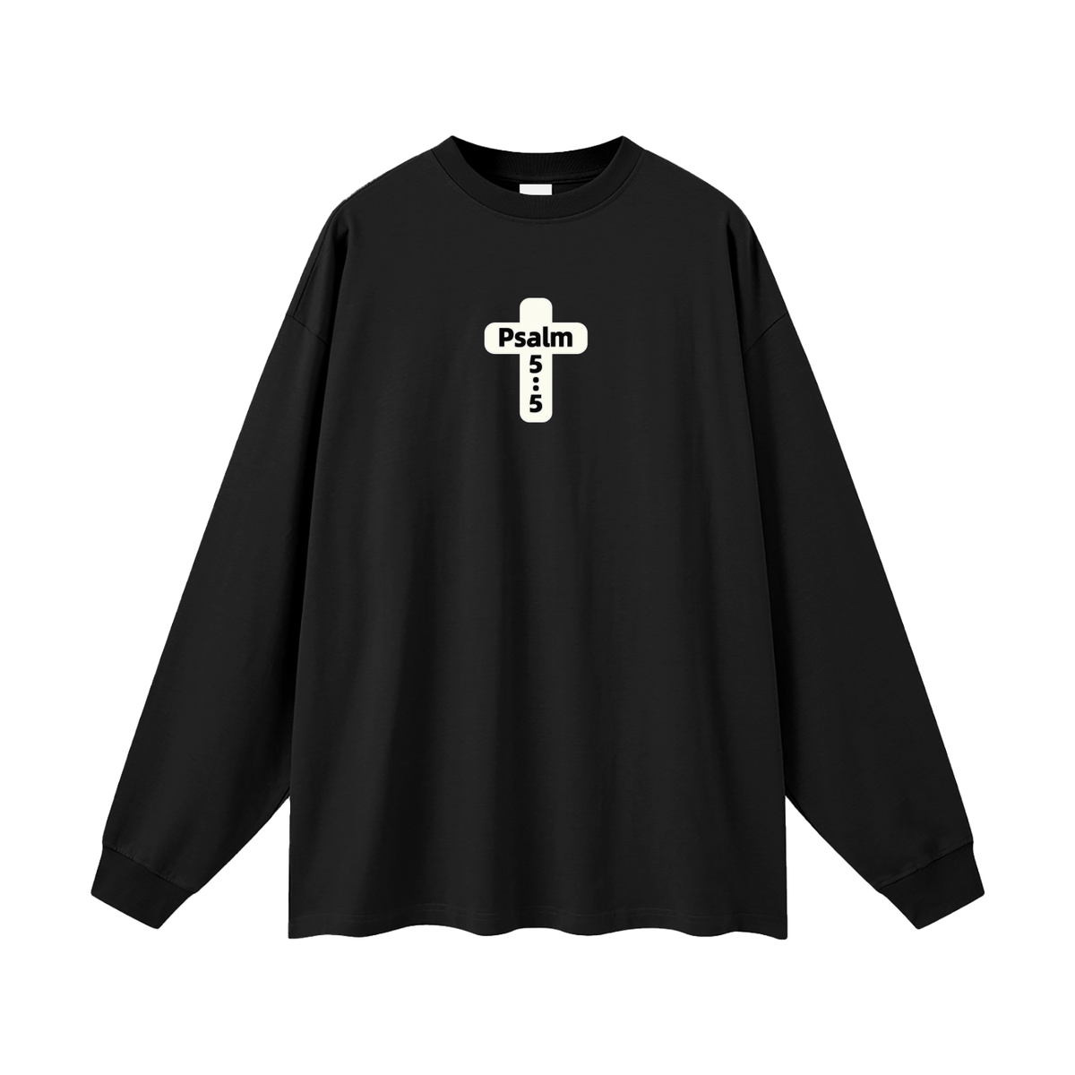 PSALM 5:5 Long Sleeve T-Shirt